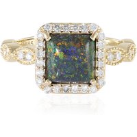 Andamooka-Matrix-Opal-Goldring (AMAYANI) Unkategorisiert online kaufen