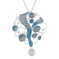 Welo-Opal-Silberhalskette (Adela Silber) Unkategorisiert online kaufen Welo-Opal-Silberhalskette (Adela Silber) Unkategorisiert online kaufen