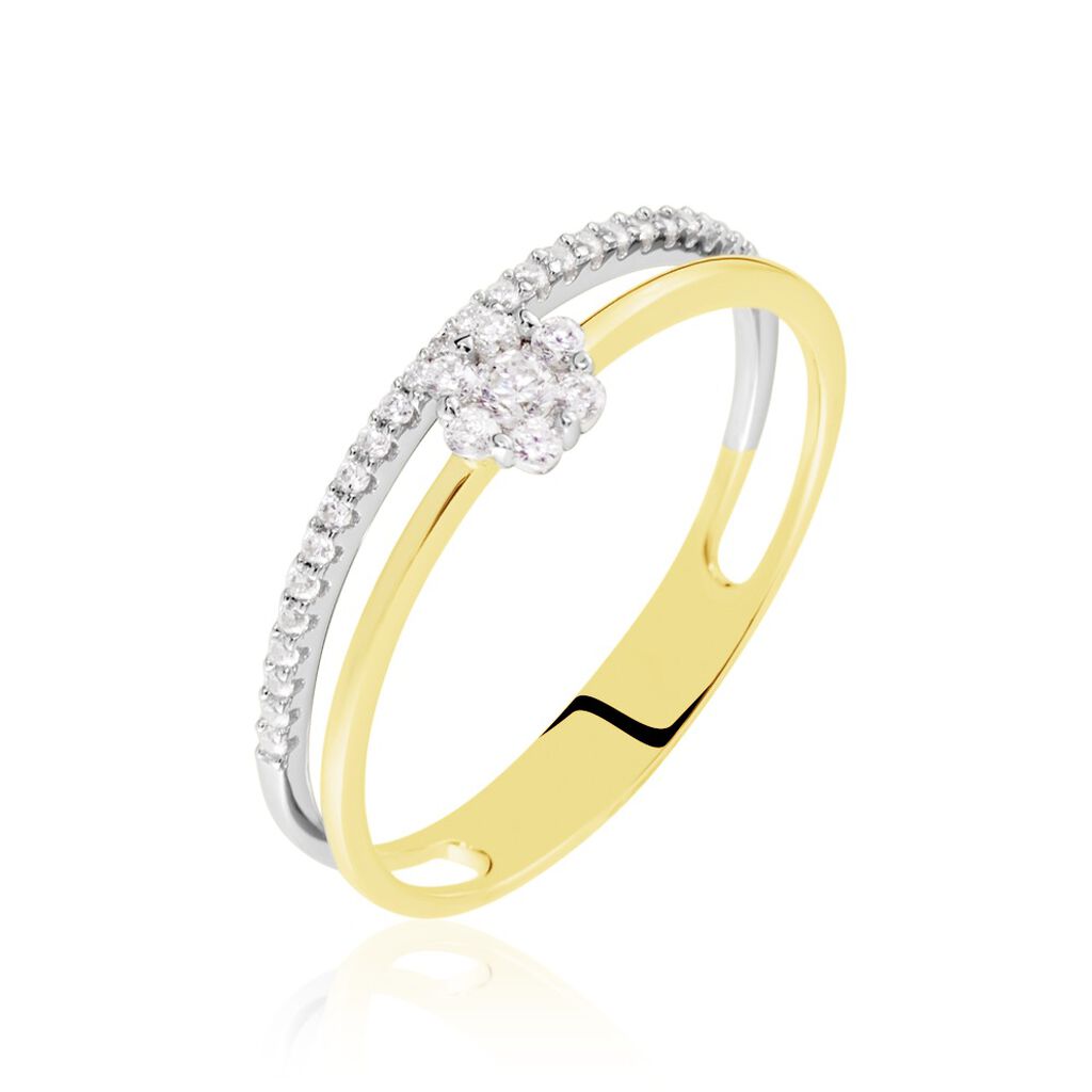🦚 Damengring Gelbgold Weißgold 375 Zirkonia Sima, Ring mit Stein Unkategorisiert online kaufen 🦚 Damengring Gelbgold Weißgold 375 Zirkonia Sima, Ring mit Stein Unkategorisiert online kaufen