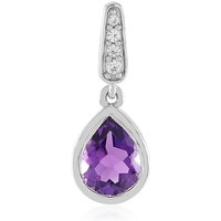 Sibirischer Amethyst-Silberanhänger Unkategorisiert online kaufen