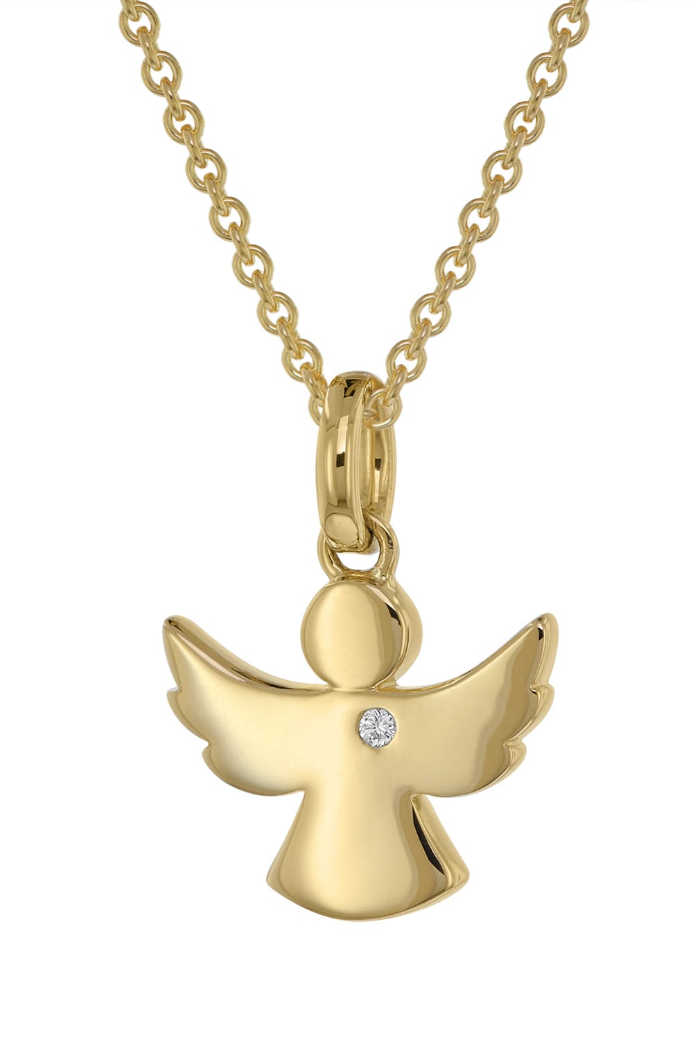 trendor 39401 Engel Anhänger mit Diamant Gold 585 + plattierte Silberkette Unkategorisiert online kaufen trendor 39401 Engel Anhänger mit Diamant Gold 585 + plattierte Silberkette Unkategorisiert online kaufen