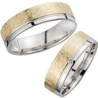 🦚 Eheringe Gelb- und Weißgold mit Brillant Breite 6 mm Unkategorisiert online kaufen 🦚 Eheringe Gelb- und Weißgold mit Brillant Breite 6 mm Unkategorisiert online kaufen
