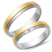 🦚 Eheringe Gelb- und Weißgold mit Brillanten Breite 4 mm Unkategorisiert online kaufen 🦚 Eheringe Gelb- und Weißgold mit Brillanten Breite 4 mm Unkategorisiert online kaufen