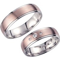 🦚 Eheringe Rot- und Weißgold mit Brillanten Breite 5,5 mm Unkategorisiert online kaufen 🦚 Eheringe Rot- und Weißgold mit Brillanten Breite 5,5 mm Unkategorisiert online kaufen