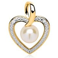 🦚 Herz Anhänger 585er Gold bicolor Perle Diamanten Unkategorisiert online kaufen 🦚 Herz Anhänger 585er Gold bicolor Perle Diamanten Unkategorisiert online kaufen