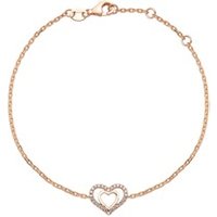 🦚 750er Roségold-Armband Herz 28 Diamanten Unkategorisiert online kaufen