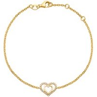 🦚 750er Gelbgold-Herz-Armband 28 Diamanten Unkategorisiert online kaufen