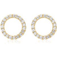 🦚 750er Gelbgold-Ohrringe Kreis 38 Diamanten Unkategorisiert online kaufen