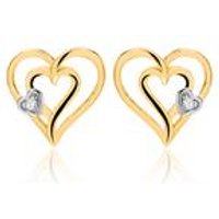 🦚 Herzohrstecker aus 585er Gold mit Diamanten Unkategorisiert online kaufen 🦚 Herzohrstecker aus 585er Gold mit Diamanten Unkategorisiert online kaufen