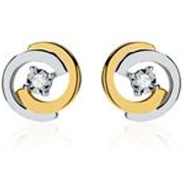 🦚 Diamantohrstecker Kreise aus 14 K Gold bicolor Unkategorisiert online kaufen 🦚 Diamantohrstecker Kreise aus 14 K Gold bicolor Unkategorisiert online kaufen