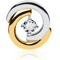 🦚 Kreisanhänger aus 585er Gold bicolor mit Diamant Unkategorisiert online kaufen 🦚 Kreisanhänger aus 585er Gold bicolor mit Diamant Unkategorisiert online kaufen