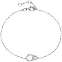 🦚 Armband Kreise aus 585er Weißgold mit Diamanten Unkategorisiert online kaufen