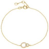 🦚 585er Goldarmband Kreisdesign mit Diamanten Unkategorisiert online kaufen