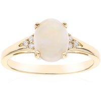 Australischer Opal-Goldring (CIRARI) Unkategorisiert Produktbild