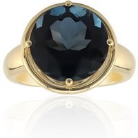 Londonblauer Topas-Goldring Unkategorisiert online kaufen Londonblauer Topas-Goldring Unkategorisiert online kaufen