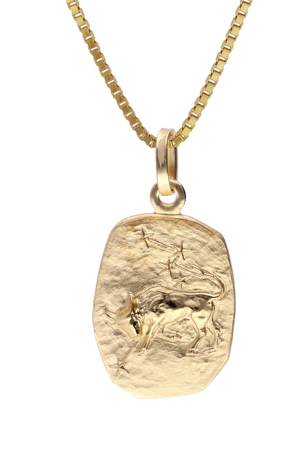 trendor 15382-05 Stier Sternzeichen Gold 333 / 8K mit vergoldeter Silberkette Unkategorisiert online kaufen
