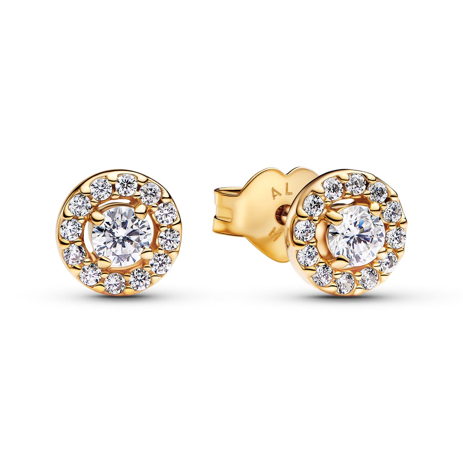 Pandora 263019C01 Damen-Ohrringe Runder Pavé Heiligenschein Goldfarben Unkategorisiert online kaufen