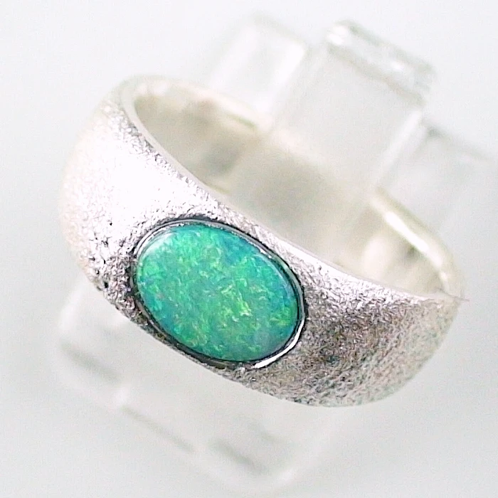 🦚 935er Opal Ring mit 0,54 ct. Crystal Opal Unkategorisiert online kaufen 🦚 935er Opal Ring mit 0,54 ct. Crystal Opal Unkategorisiert online kaufen