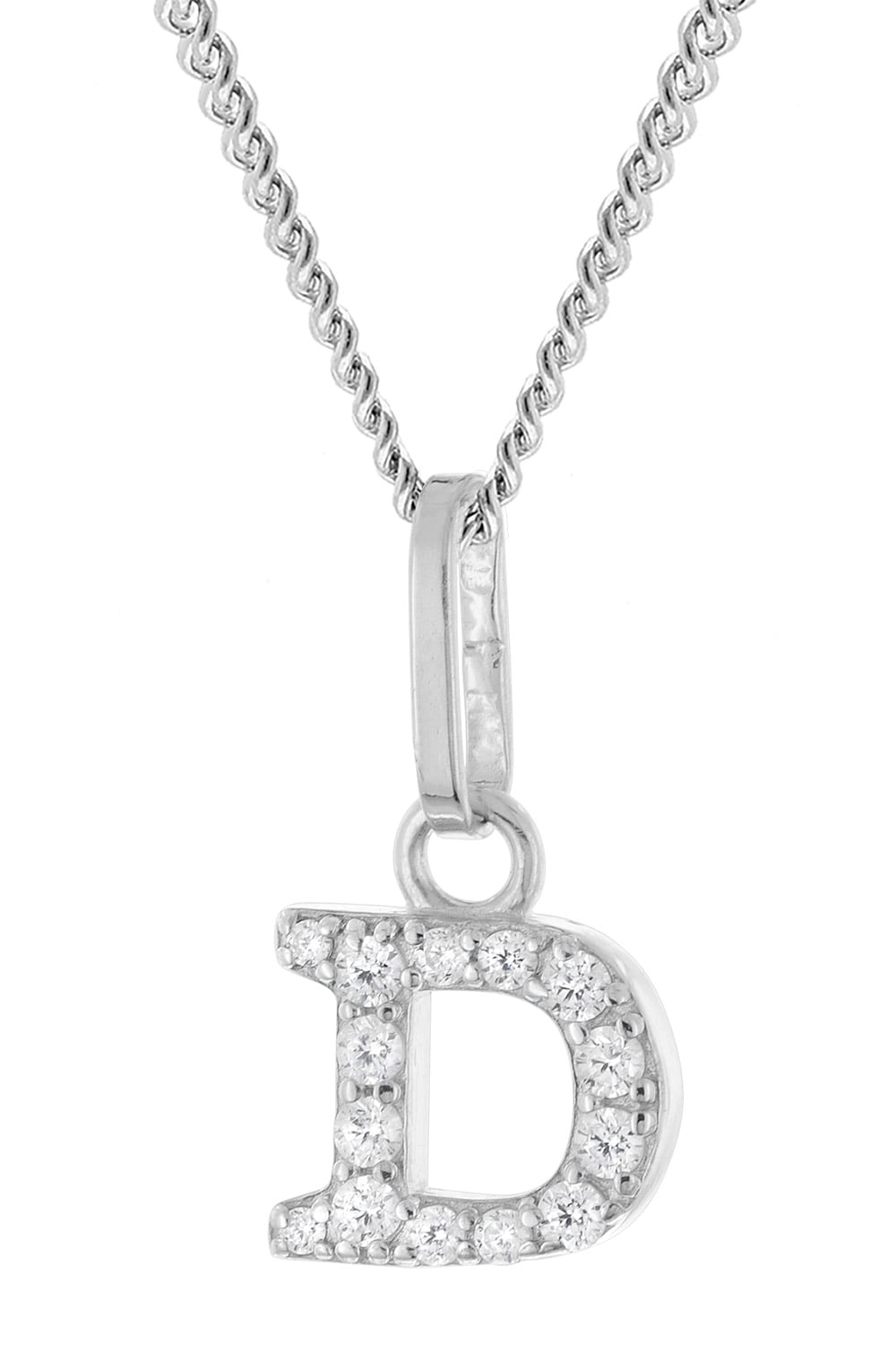 trendor 28240-D Damen-Kette mit Buchstabe D 925 Silber Rhodiniert Unkategorisiert online kaufen