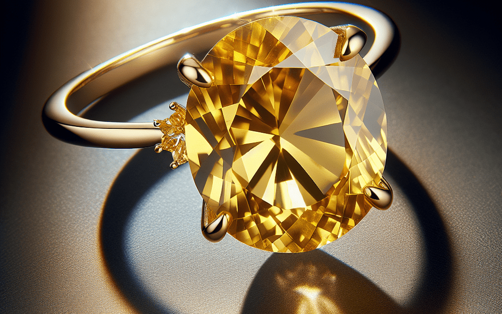 Der Gelbe Saphir: Ein glückverheißender Edelstein