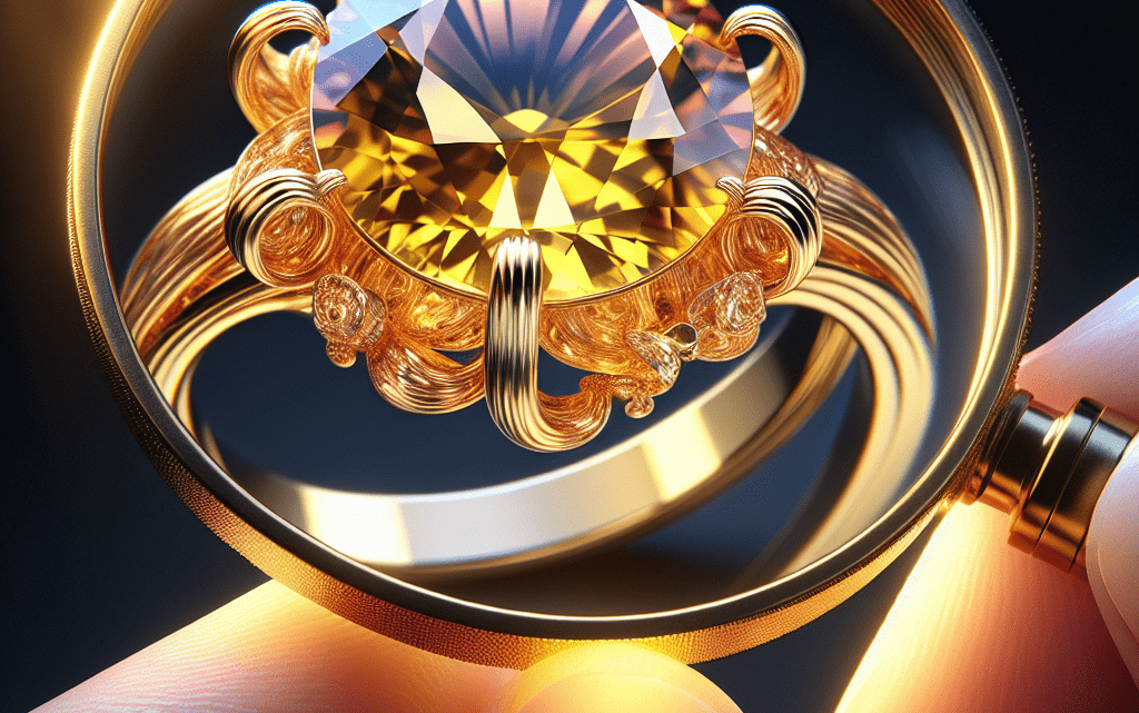 Natürlicher Gelber Saphir gegen Synthetischen Gelben Saphir