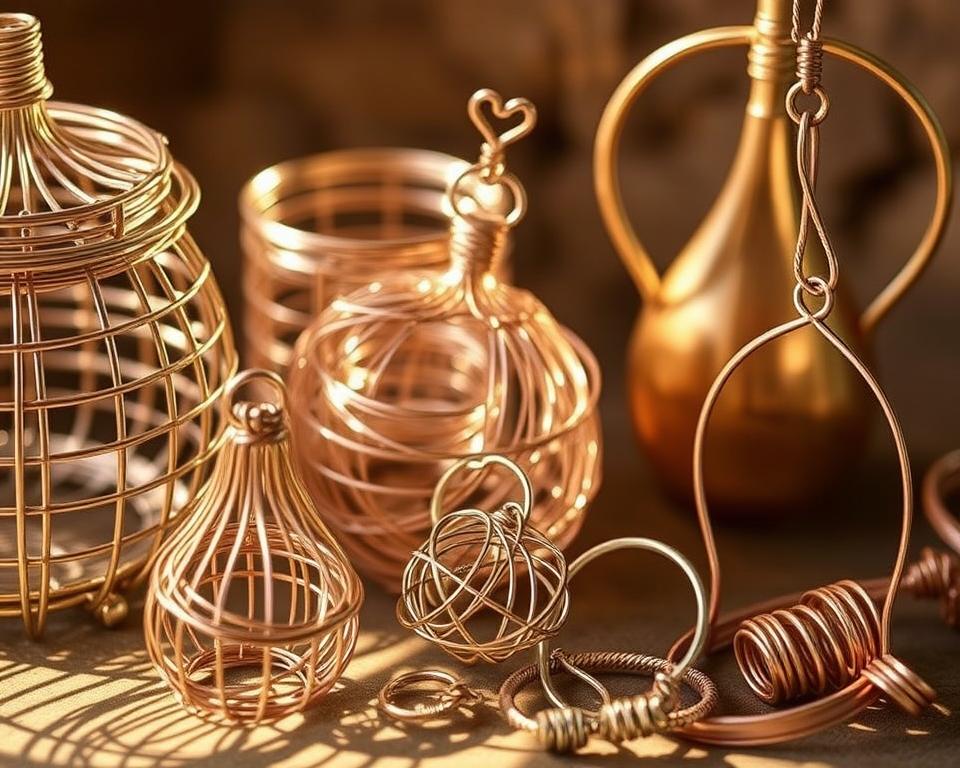 Anfängerprojekte Drahtflechterei