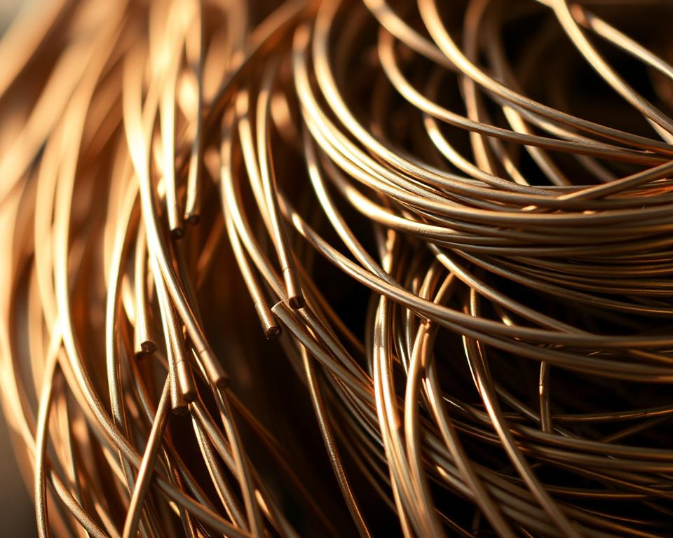 Drahtarten für Metallflechterei