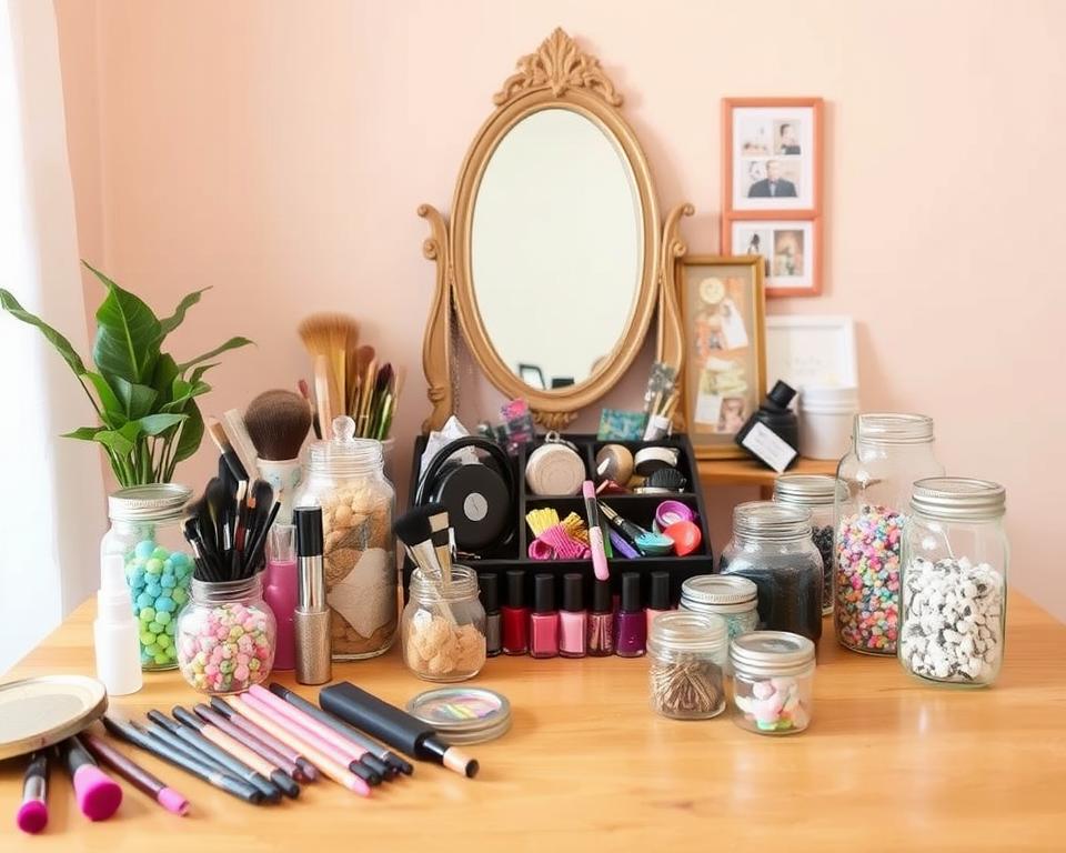 Materialien für Schminktisch Selbstbau