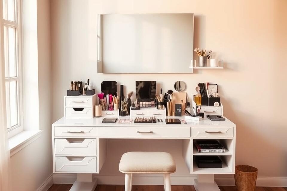 Schminktisch DIY: Kreative Ideen für dein Make-up Reich