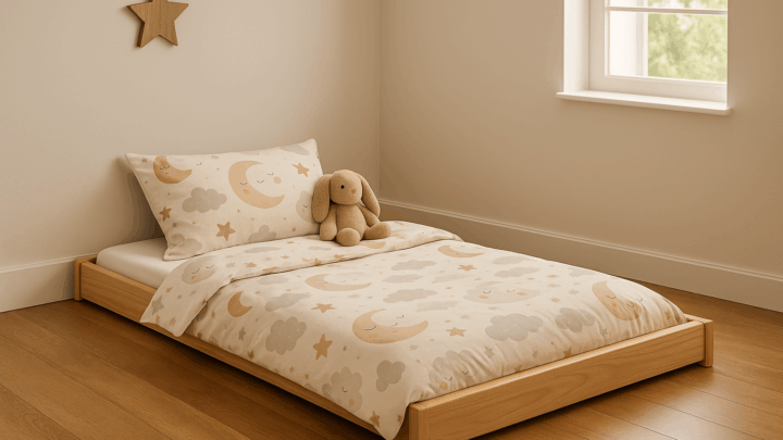 Bodenbetten für Kinder – frei schlafen, sicher aufwachsen