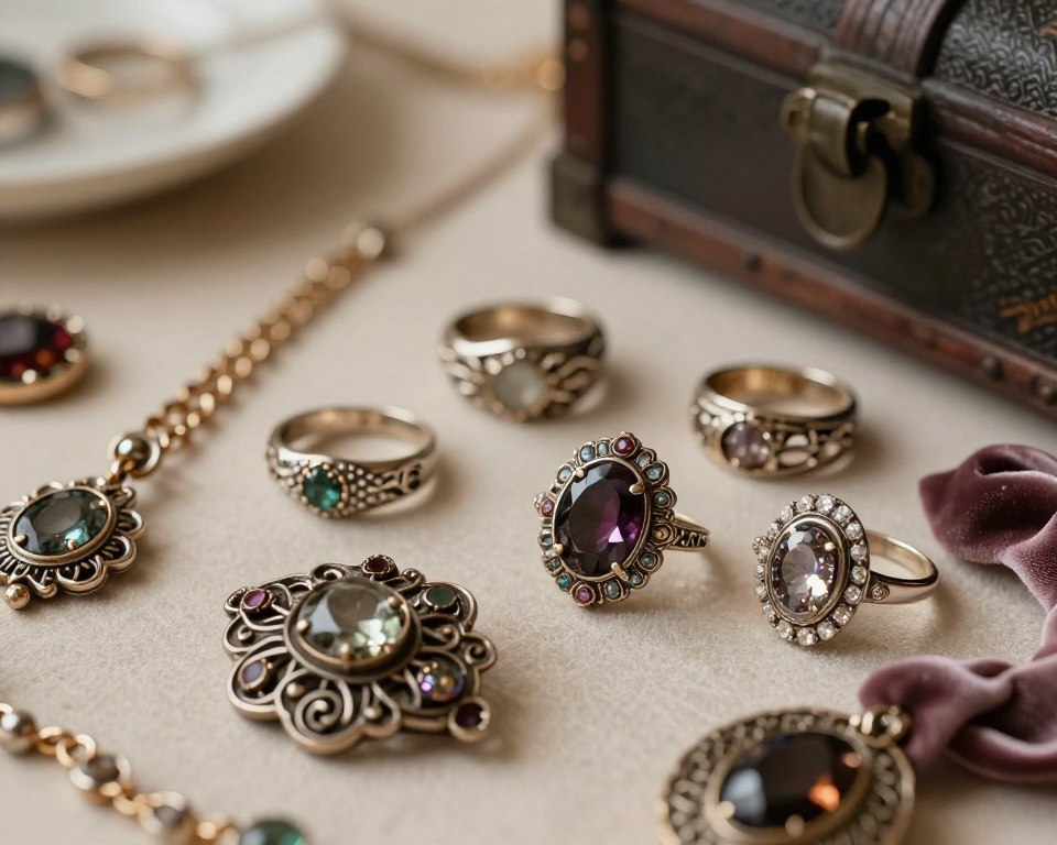 Wenn Schmuck Geheimnisse trägt: Die verborgene Sprache von Ringen, Broschen & Ketten